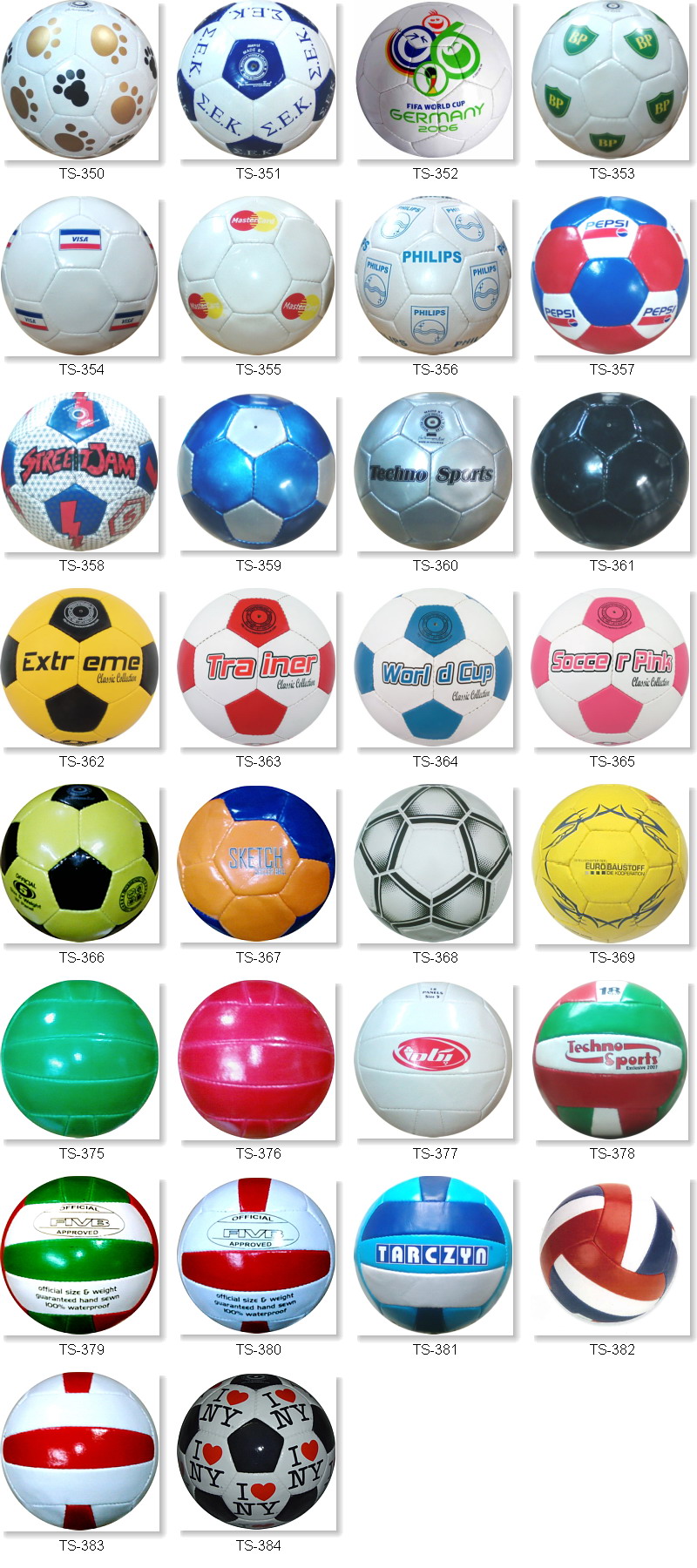 Promotional Soccer Ball / Volleyball Ball